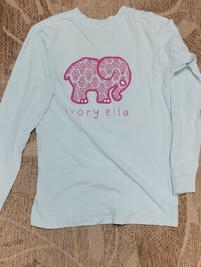 Ivory Ella Long Sleeve Top